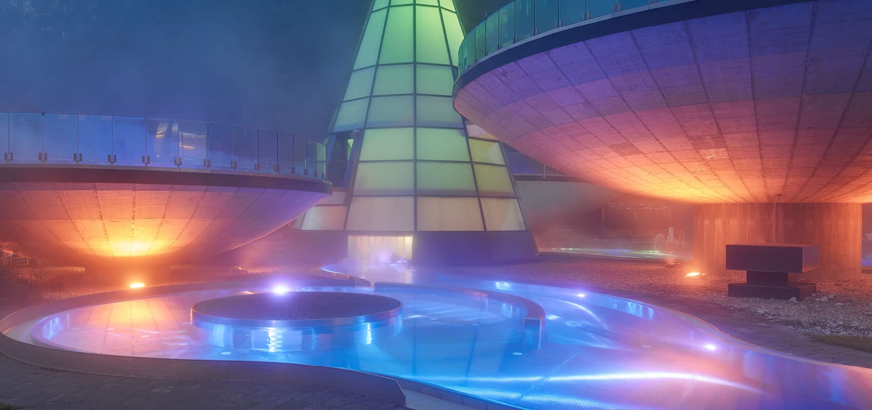 Mondscheinbaden im Aqua Dome