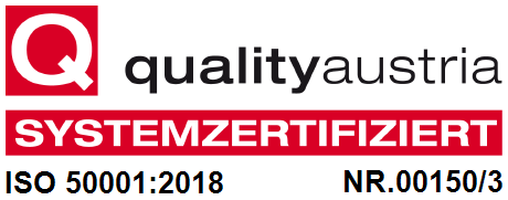 Logo Quality Austria Iso 50001:2018
