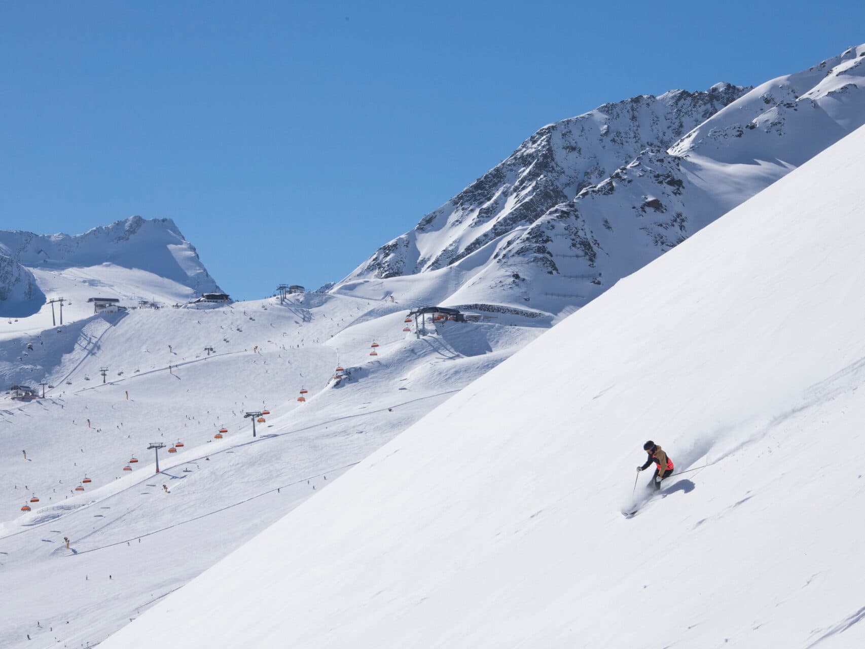 Skifahren im Ötztal © Ötztal Tourismus_Isidor Nösig